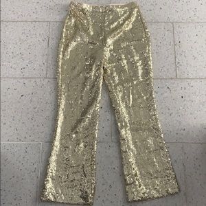 Gold Sequin Pants